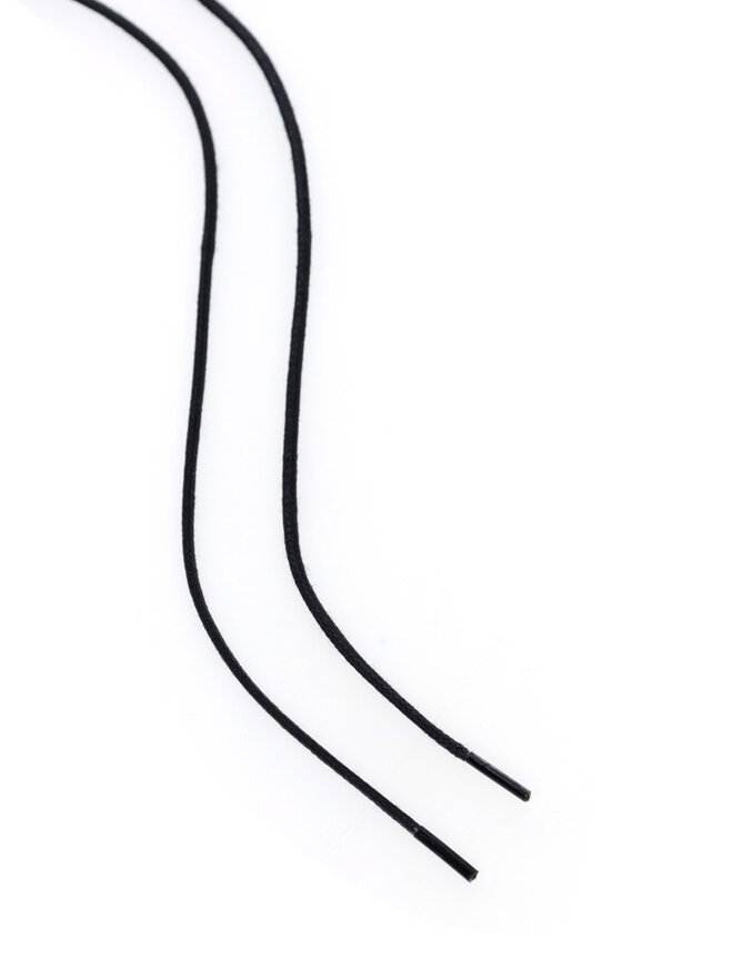 Coccine Cipőfűző Coccine SZNUROWADŁA 75 cm F2 WOSKOWANE v.AZ Fekete