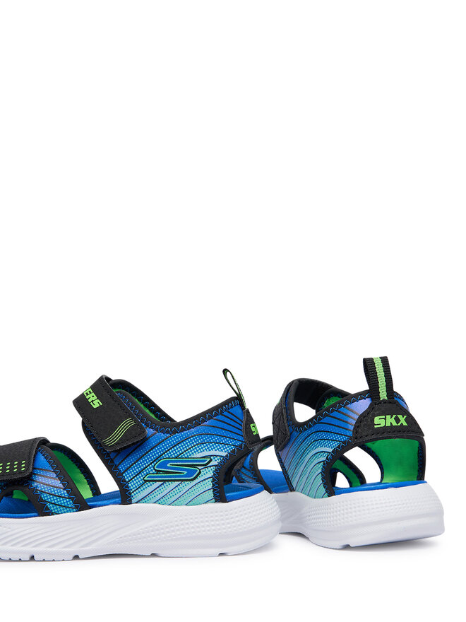 Skechers Босоніжки Skechers Microspec-Splash 407034N/BKLM Голубий