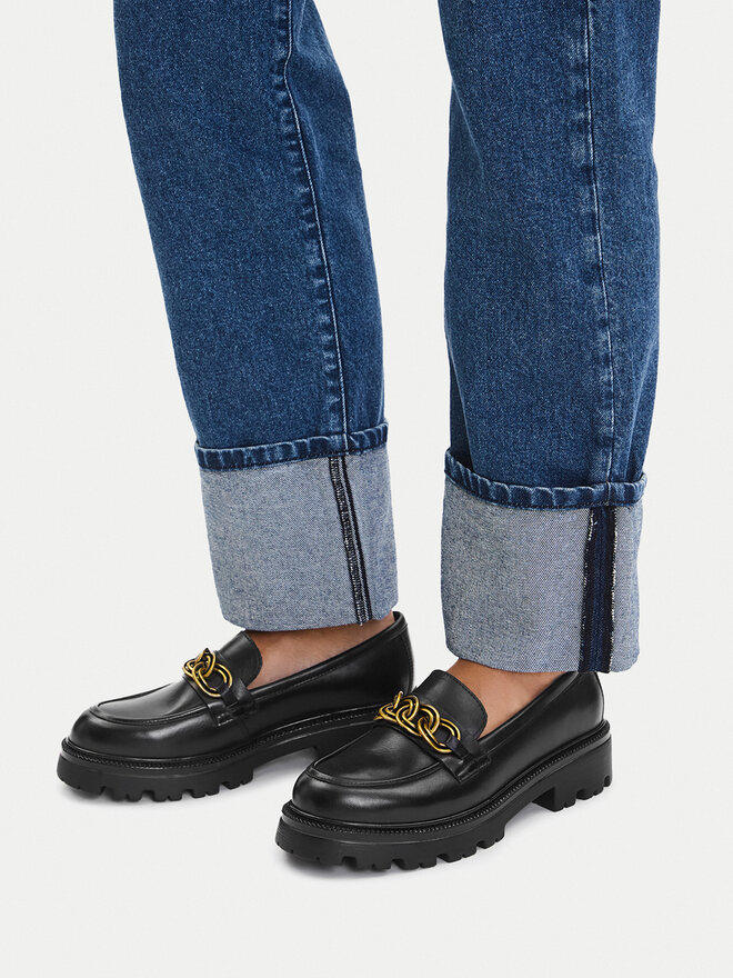 Lasocki Loafersy Lasocki CEO-WI33-CSA538-SANDY-43 Czarny