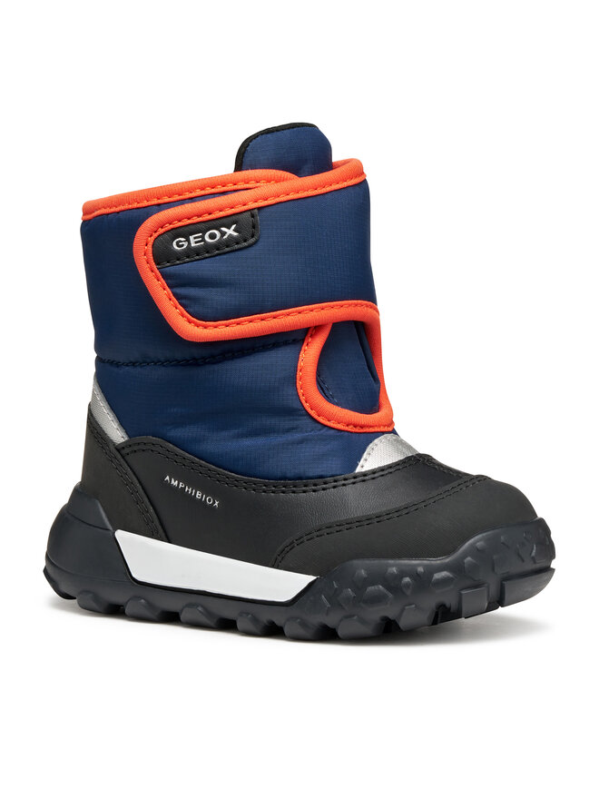Geox Škornji za sneg Geox B Trekkyup B Abx B566LA 054FU C0659 M Mornarsko modra