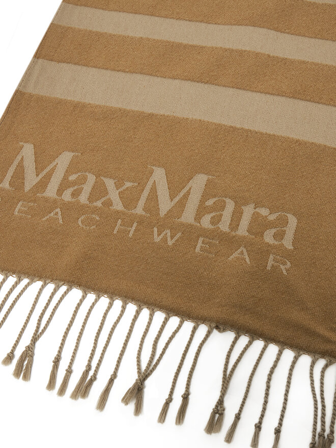 Max Mara Beachwear Рушник Max Mara Beachwear Vivy 2516591019 Коричневий