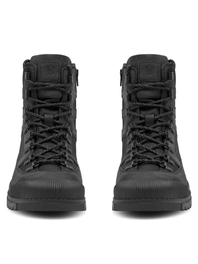 Badura Botines planos Badura MUSK-04 MI08 Negro