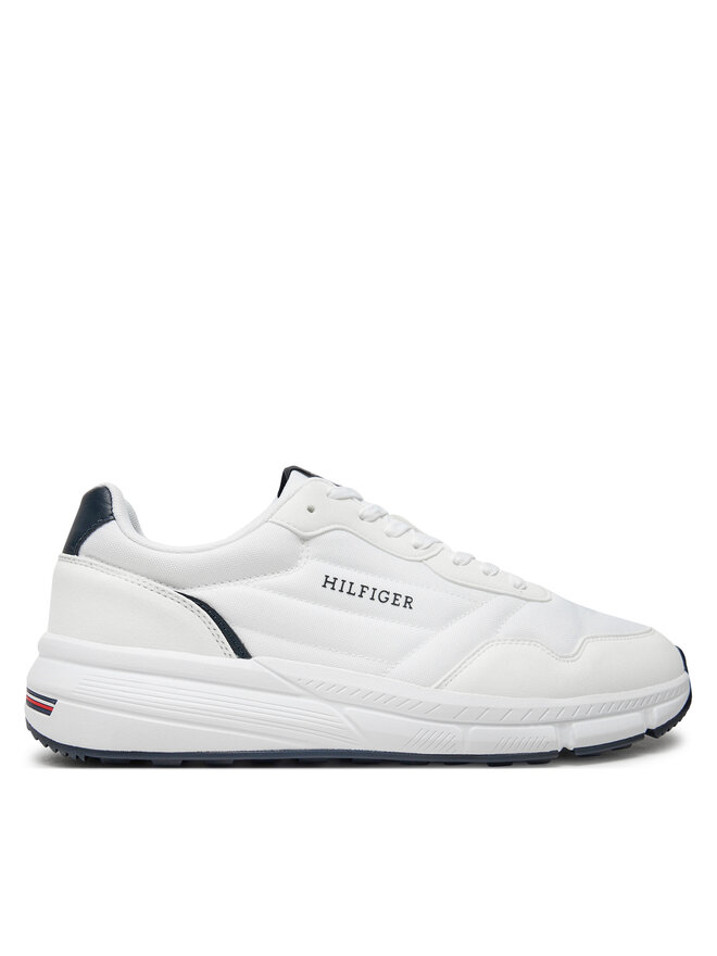Tommy Hilfiger Sneakers Tommy Hilfiger Faston Mix Ess FM0FM05141 Bianco