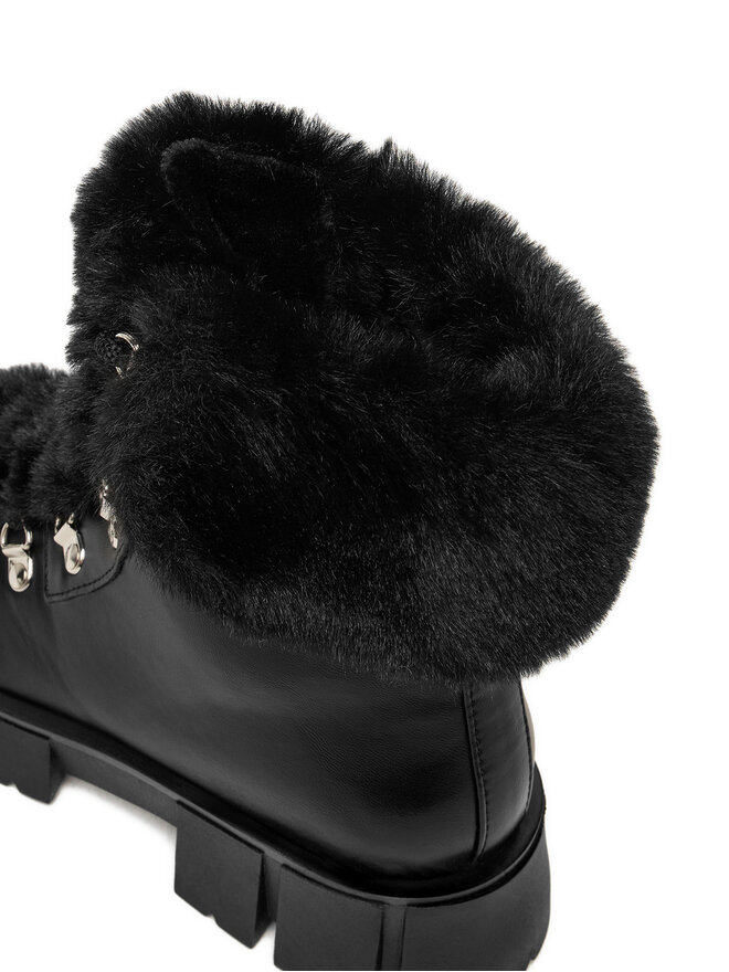 DeeZee Schnürschuhe DeeZee 90190-6 Schwarz