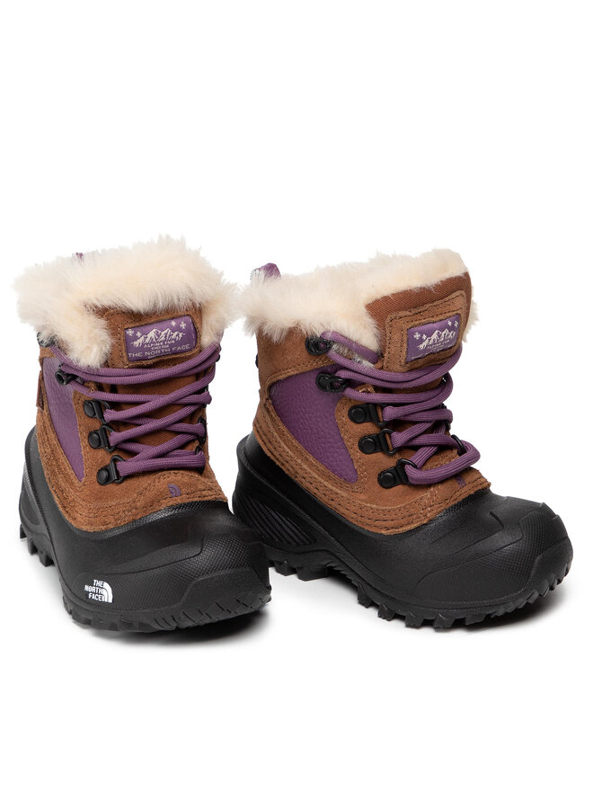 The North Face Μπότες Χιονιού The North Face Youth Shellista Extreme NF0A2T5V33L Καφέ