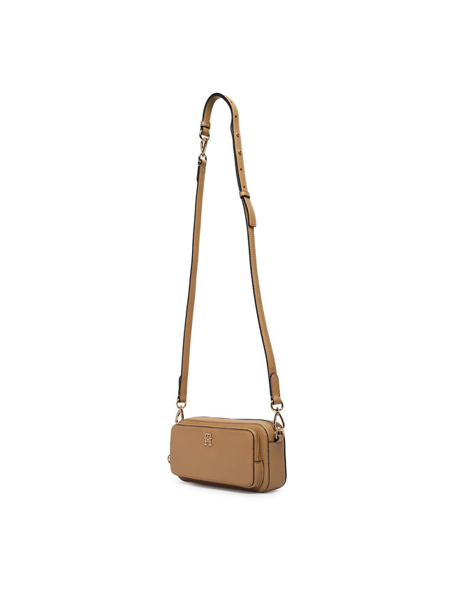 Tommy Hilfiger Handtasche Tommy Hilfiger Th Daily Camera Bag AW0AW18377 Braun