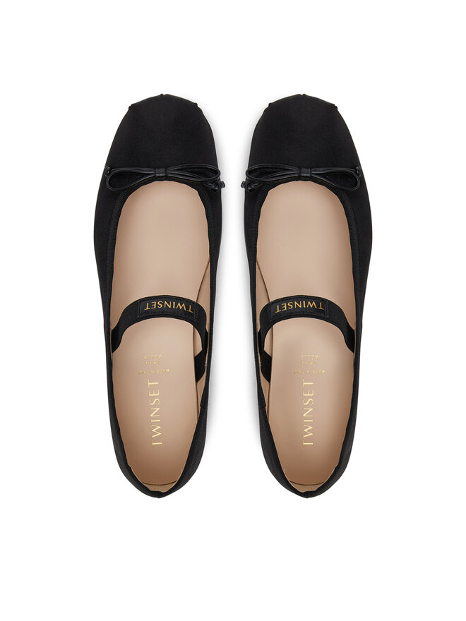 TWINSET Baleriny TWINSET 251GCJ022 S Czarny