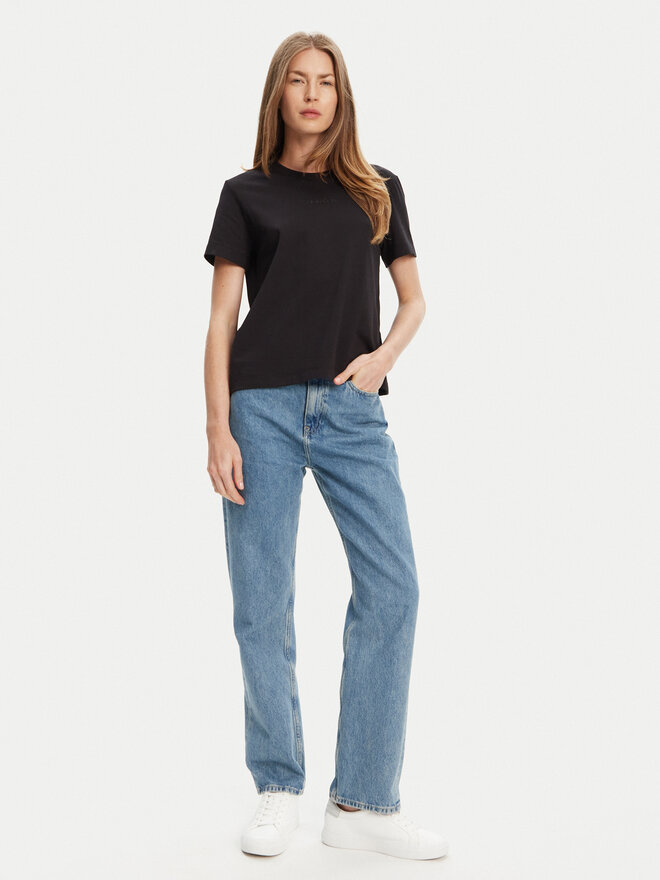 Calvin Klein Calvin Klein Camiseta LV044C905G Negro Regular Fit