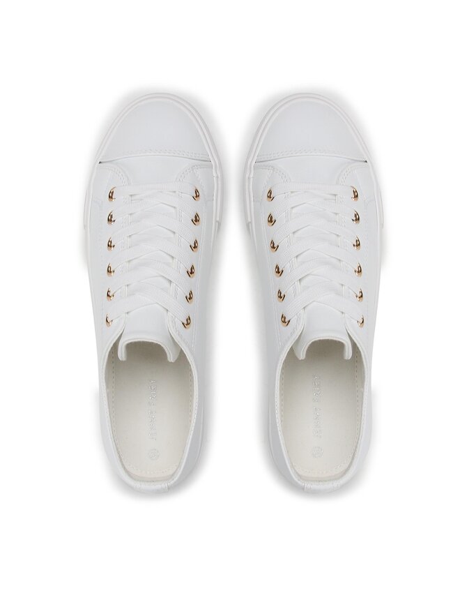 Jenny Fairy Sneakers aus Stoff Jenny Fairy WSS21009-01 Weiß