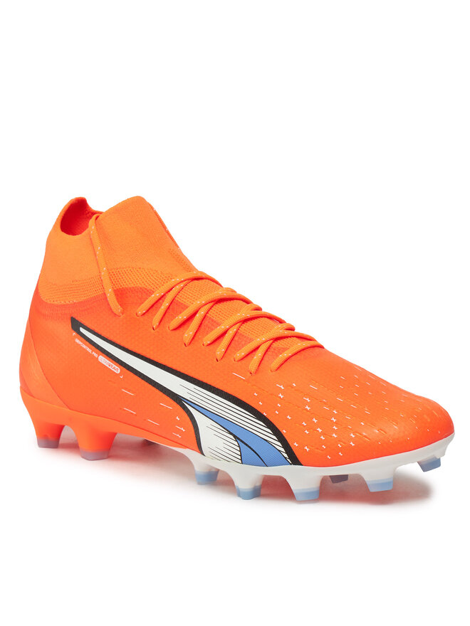 Puma Buty do piłki nożnej Puma Ultra Pro 107240 01 Pomarańczowy