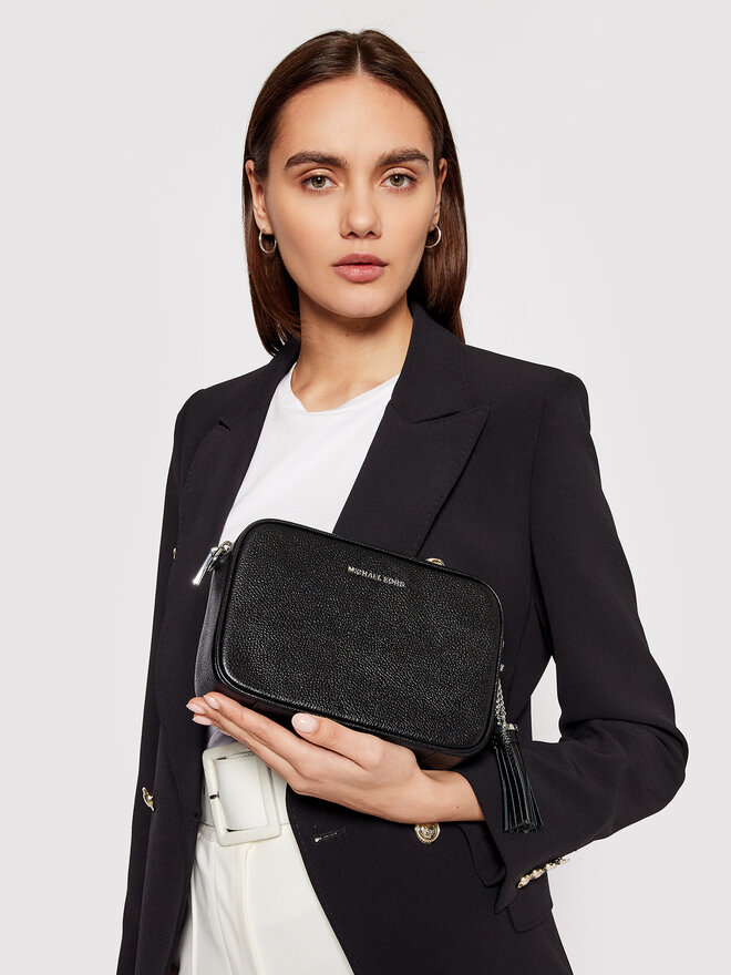 Сумка MICHAEL Michael Kors Ginny 32F7SGNM8L Чорний | evzuttya.com.ua