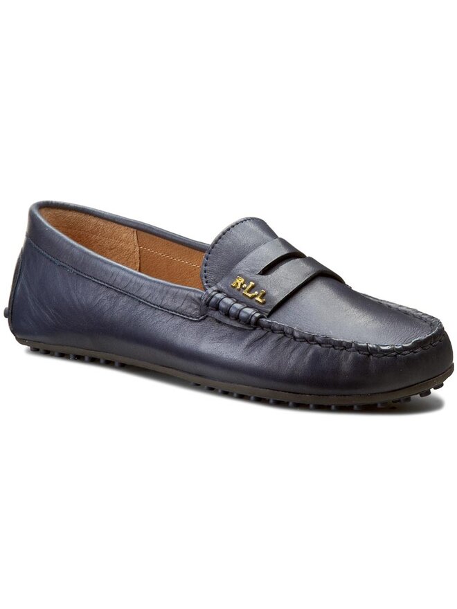 Mokasyny Lauren Ralph Lauren Belen N88 SC071 R0318 A45MB Granatowy eobuwie .pl