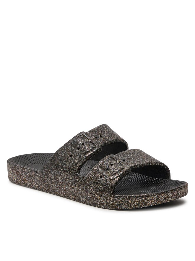 Freedom Moses Pantoletten Freedom Moses Basic Schwarz
