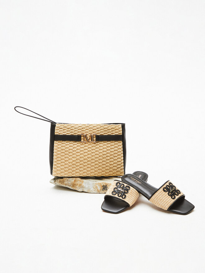 Nine West Şlapi Nine West SMRL393661 Bej