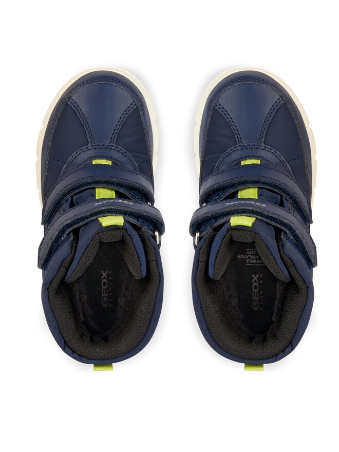 Geox Sněhule Geox J Willaboom Boy B Ab J36LFB 0FU54 C0749 D Tmavomodrá