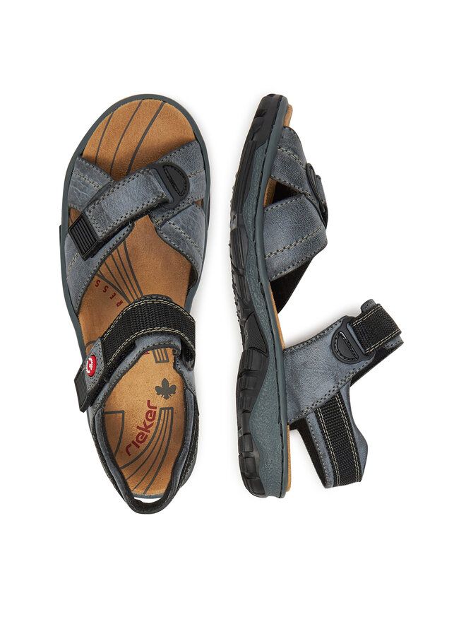 Rieker Sandali Rieker 68851-14 Modra