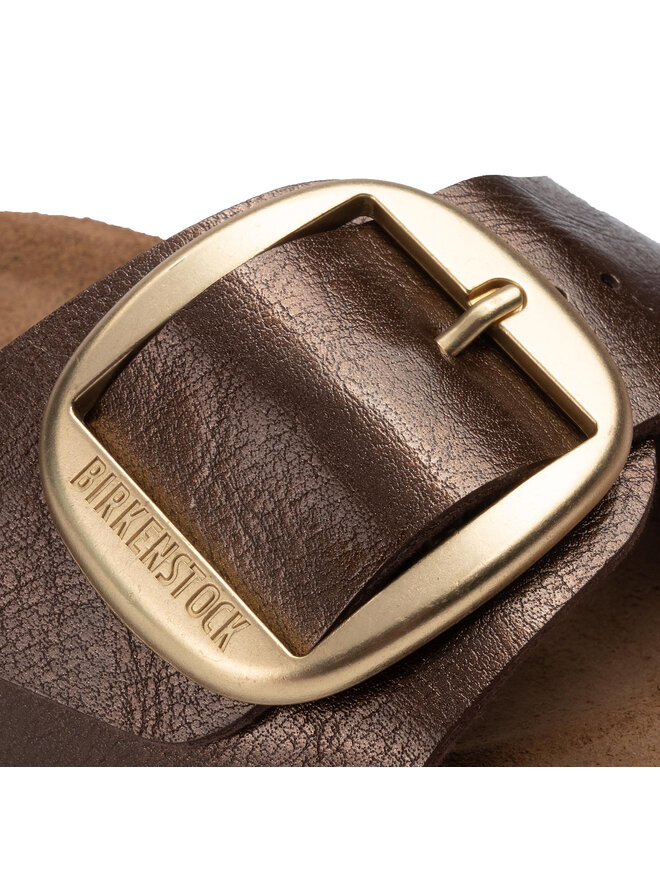 Birkenstock Pantoletten Birkenstock Madrid Big Buckle 1015313 Braun