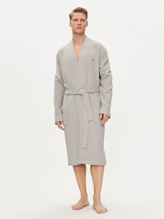 Tommy Hilfiger Tommy Hilfiger Bademantel UM0UM03173 Grau