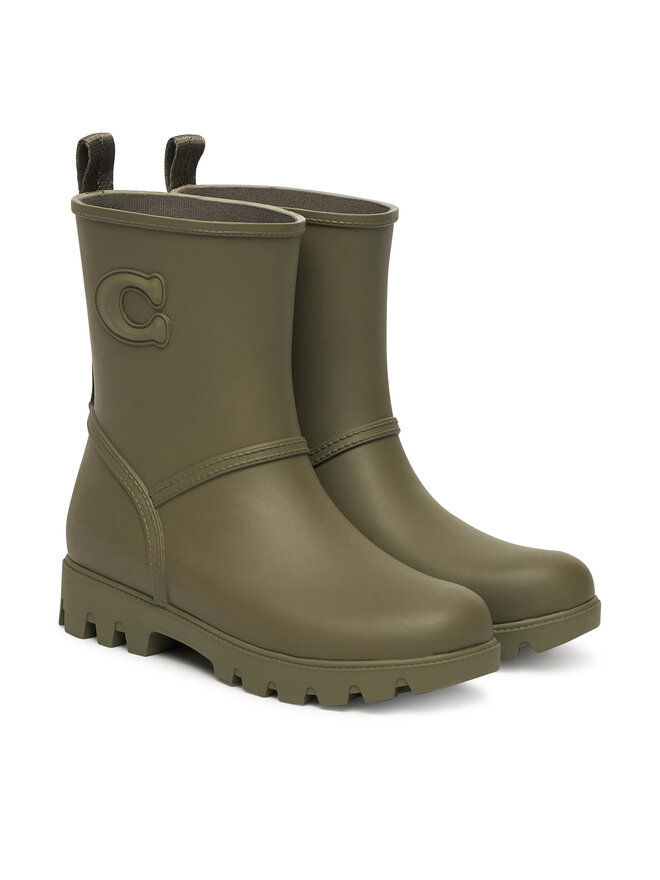 Coach Cizme de cauciuc Coach Ryder CW977 Kaki