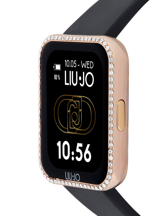 Liu Jo Smart hodinky Liu Jo Voice Mini Luxury SWLJ168 Čierna