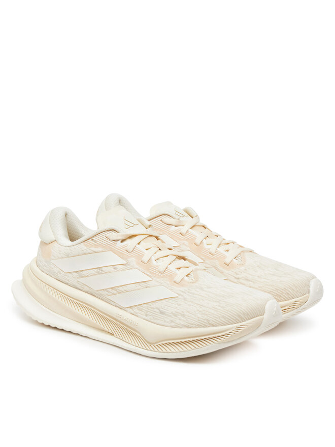 adidas Buty do biegania adidas Supernova Comfortglide IH0905 Beżowy