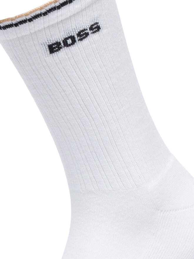 BOSS Довгі шкарпетки BOSS 50531597 Білий