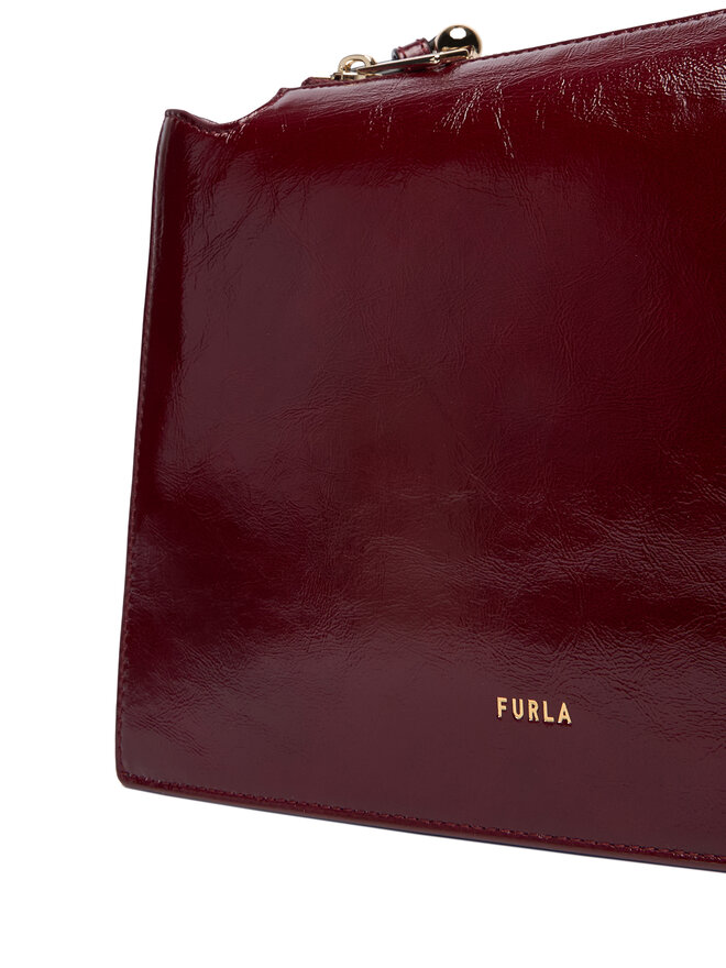 Furla Ročna torba Furla Nuvola S WB01275 BX4100 CN 0053S Bordo rdeča