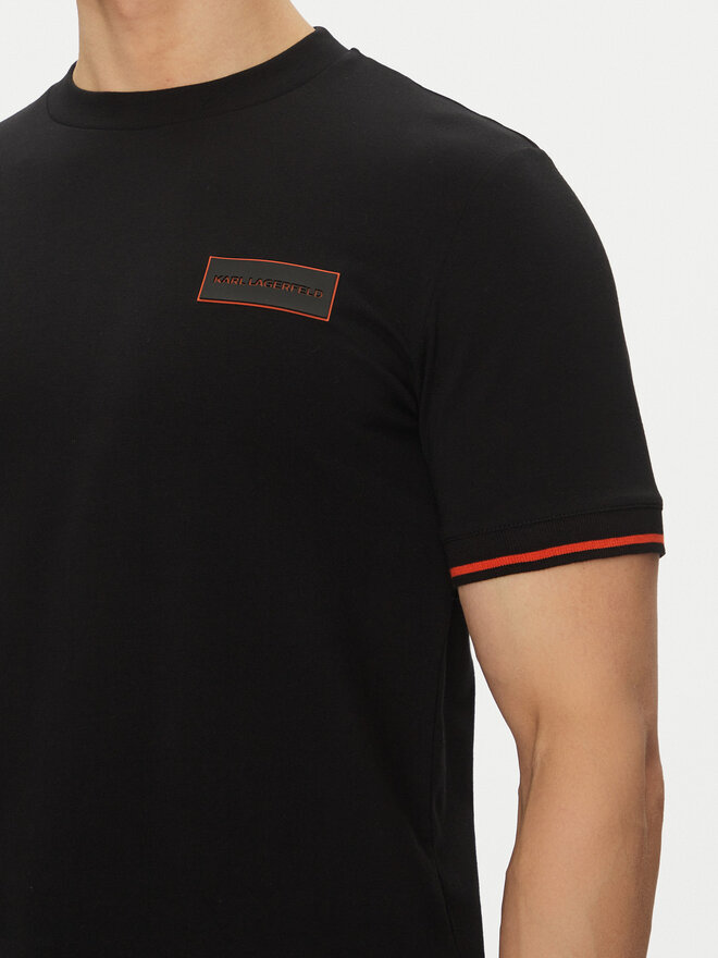 KARL LAGERFELD KARL LAGERFELD T-Shirt 755020 552221 Schwarz Regular Fit