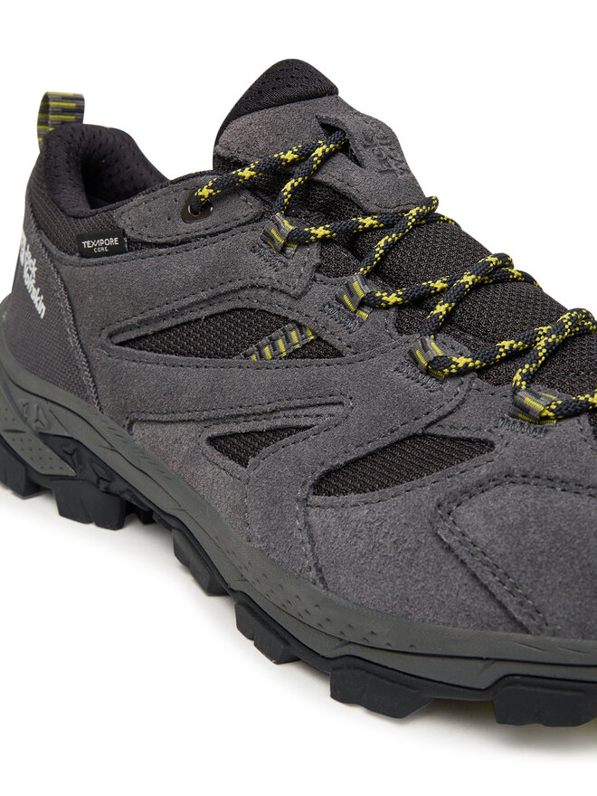 Jack Wolfskin Pārgājienu apavi Jack Wolfskin Vojo Tour Texapore Low A62070 Pelēks