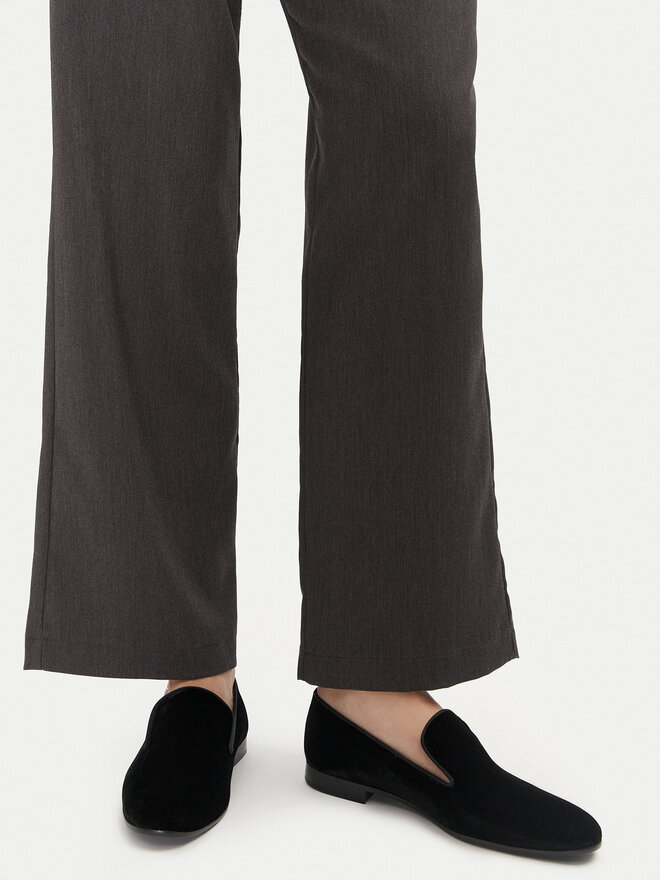Max Mara Лоуфъри Max Mara VELVETSLIPPER 2424526272600 Черен