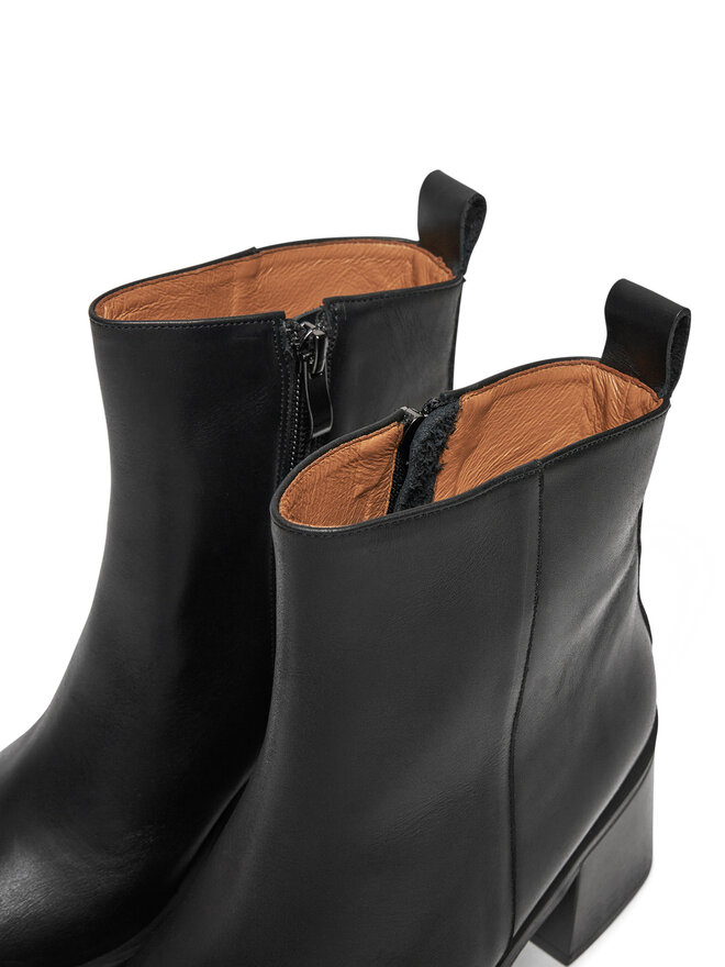 R.Polański Stiefeletten R.Polański 1867 Schwarz