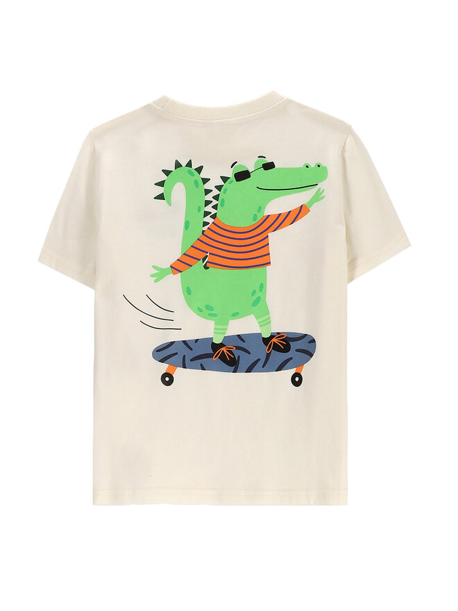 Coccodrillo Coccodrillo Camiseta WC5143209VBD Beis Regular Fit