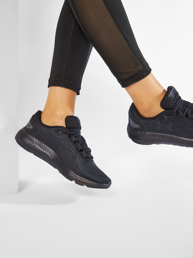 Under Armour Bėgimo batai Under Armour Ua W Charget Pursuit 2 3022604-002 Juoda