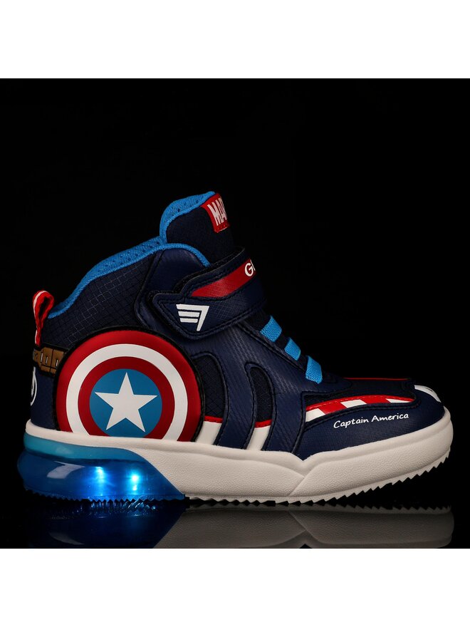 Sneakers Geox MARVEL J Grayjay Boy J369YC 0FU50 C0735 S Dunkelblau ...