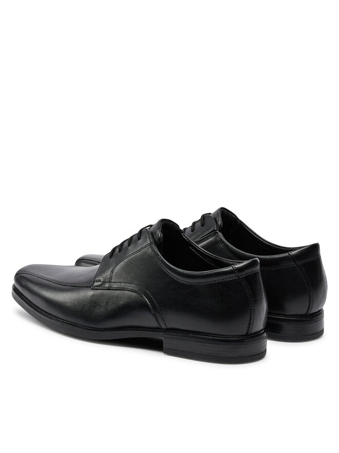Clarks Półbuty Clarks Howard Over 26174925 Czarny
