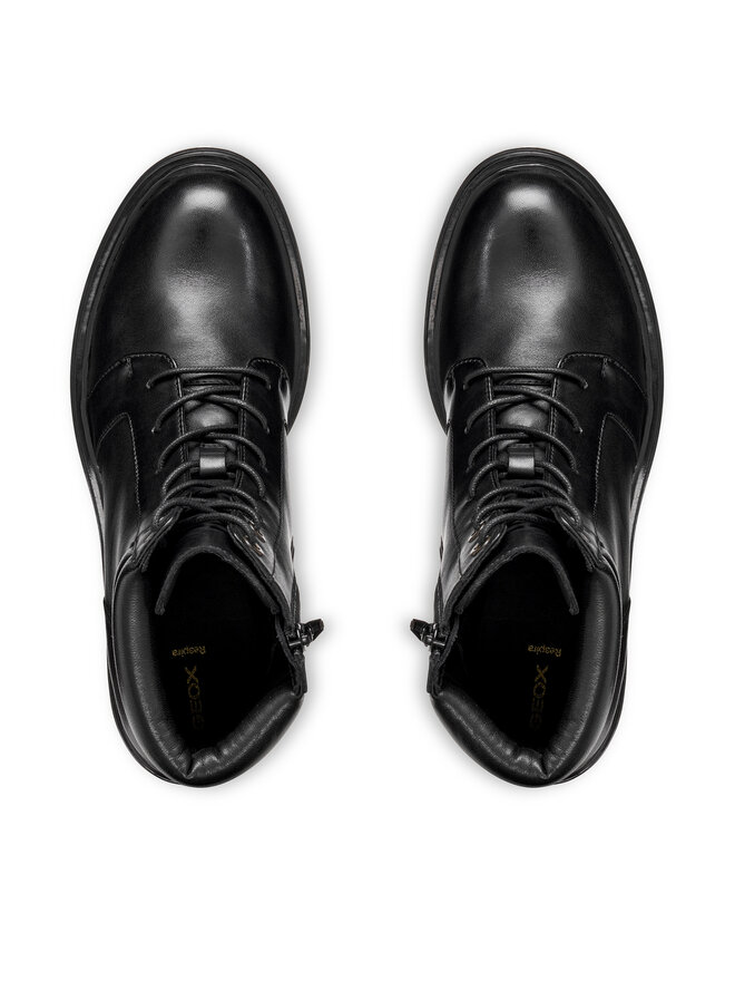 Geox Botine Geox D Damiana D56QCC 043TU C9999 Negru