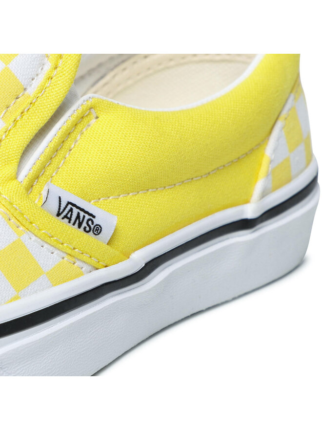 Vans slip on amarillos cheap