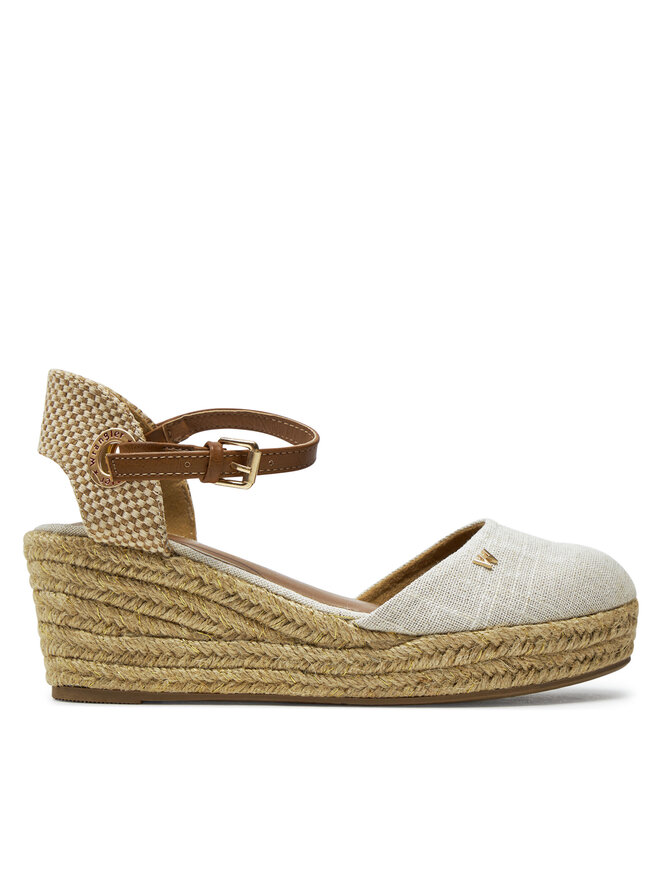 Wrangler Espadryle Wrangler Bela Women Semi Wedge 20241055 Szary