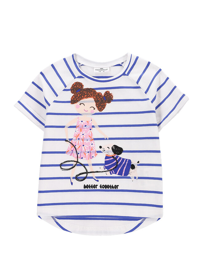 Coccodrillo Coccodrillo Camiseta WC5143203FGK Azul Regular Fit