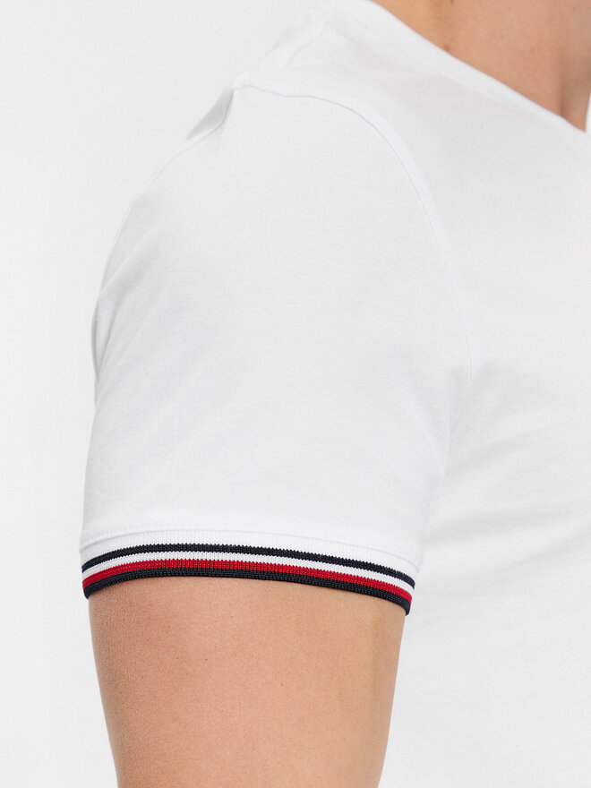 Tommy Hilfiger Tommy Hilfiger Marškinėliai Logo MW0MW32584 Balta Regular Fit