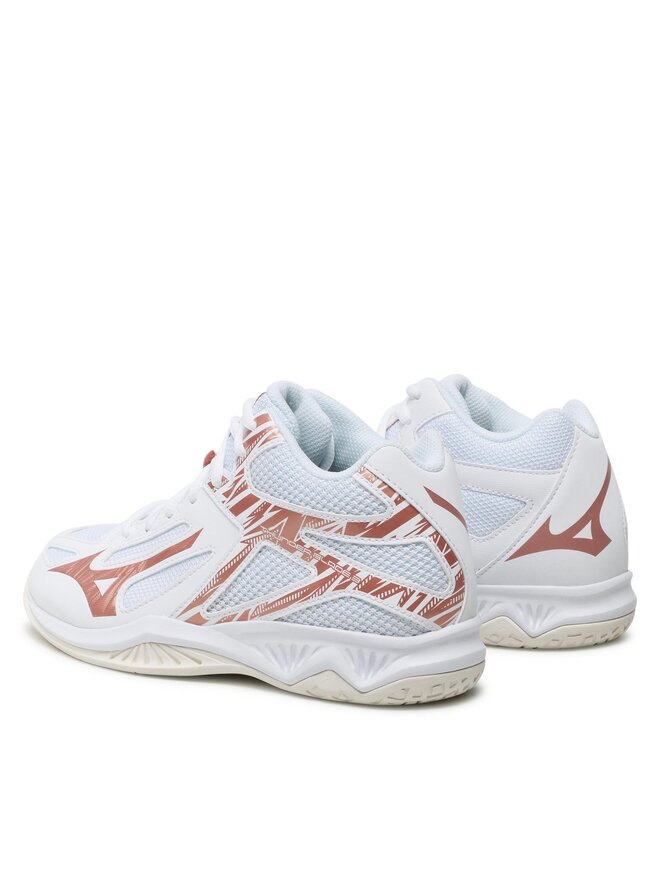 Mizuno Batai uždaroms aikštelėms Mizuno Thunder Blade 3 Mid V1GC217536 Balta