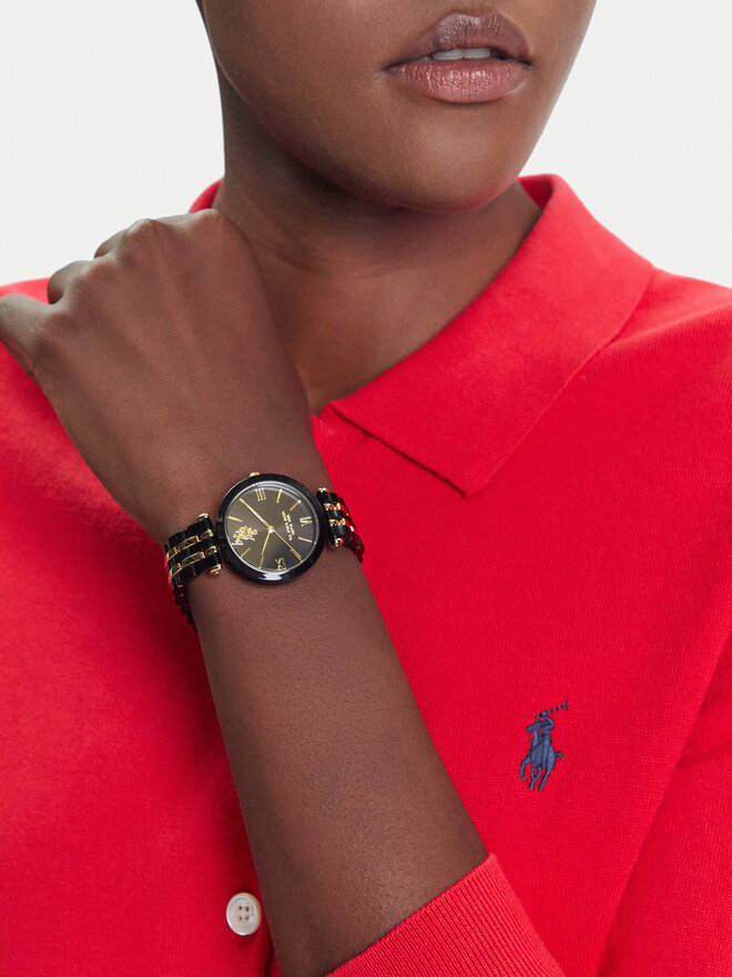 U.S. Polo Assn. Ρολόι U.S. Polo Assn. Zaira USP8378BK Μαύρο