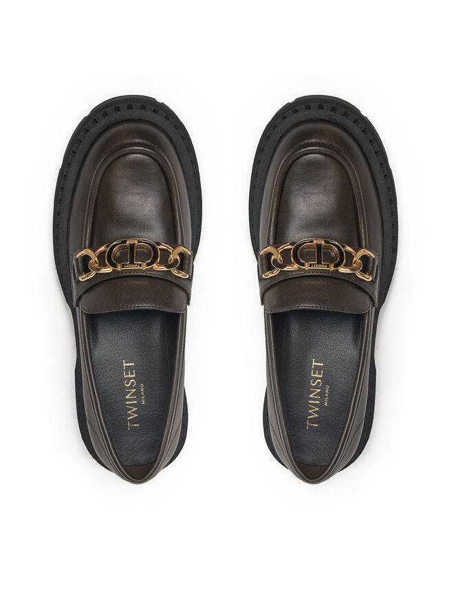 TWINSET Loafers TWINSET 242TGT114 Καφέ