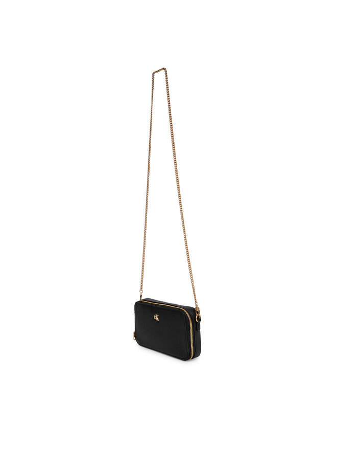 Calvin Klein Jeans Дамска чанта Calvin Klein Jeans Minimal Mono Camera Bag LV04K1086G Черен