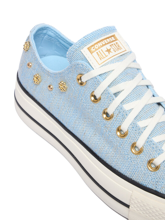 Converse Кеди Converse Chuck Taylor All Star Heathered Glam A17596C Голубий