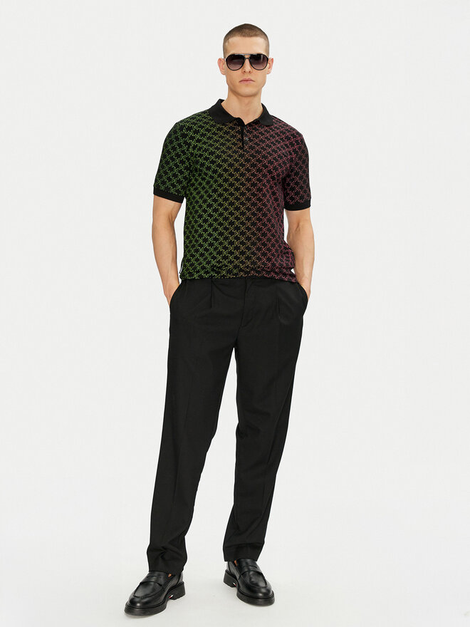 KARL LAGERFELD KARL LAGERFELD Poloshirt 745401 552235 Schwarz Slim Fit