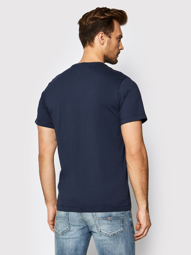Tommy Jeans Tommy Jeans Marškinėliai Classic DM0DM09598 Tamsiai mėlyna Regular Fit