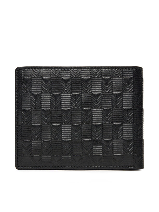 Guess Мале Чоловіче Портмоне Guess SMMADL LEA20 Чорний