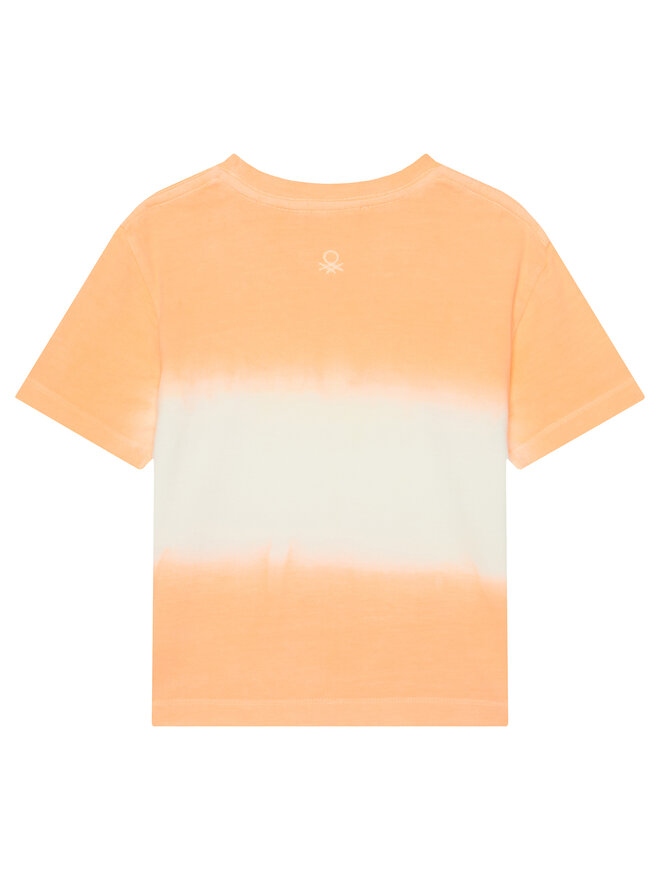 United Colors Of Benetton United Colors Of Benetton Marškinėliai 3NPDG10J5 Oranžinė Regular Fit