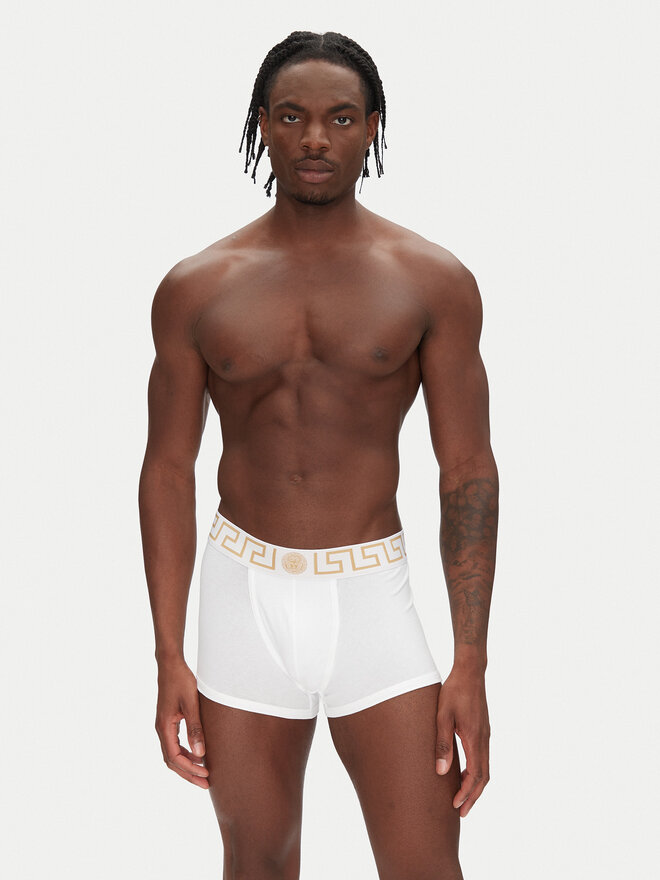 Versace Versace Pack de 3 bóxers AU10326 Blanco